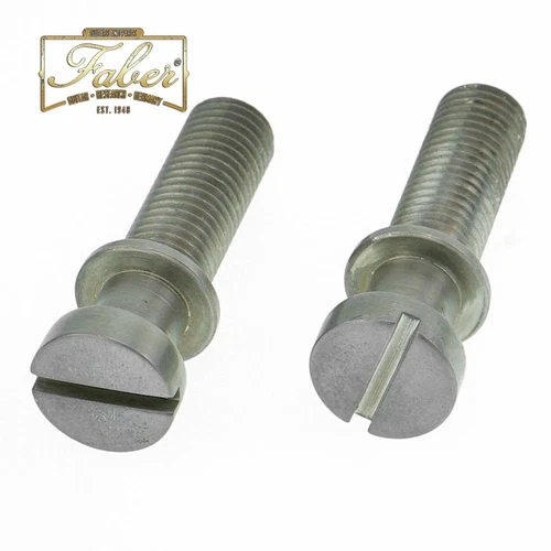 Faber TPSTMNA TP-ST-M-NA 59 Gibson Style Tailpiece Studs Metric Aged 3195-1