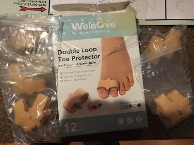 WelnOve Toe Separator - 5 Packs Or 10 Pcs