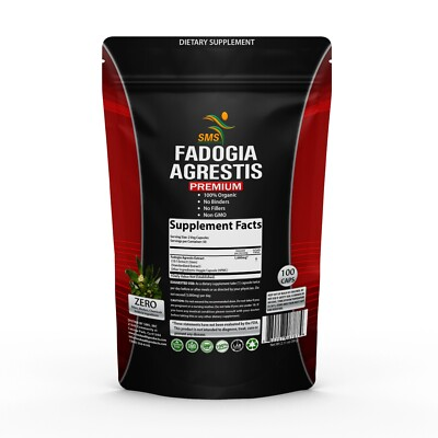#ad Fadogia Agrestis Pills 1000mg Maximum Strength 10:1 Stem Extract 100 Caps $16.85