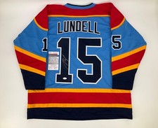 ANTON LUNDELL FLORIDA PANTHERS SIGNED CUSTOM JERSEY JSA WITNESS COA