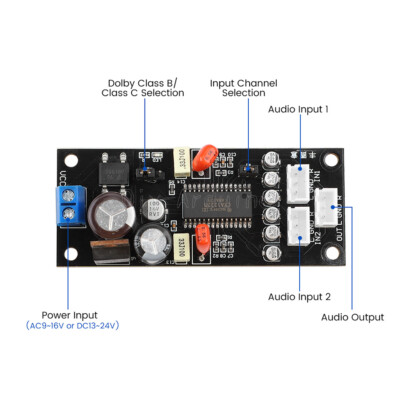 NEW CXA1332 Dolby Noise Cancellation Board Playback Noise Reduction Class B/C