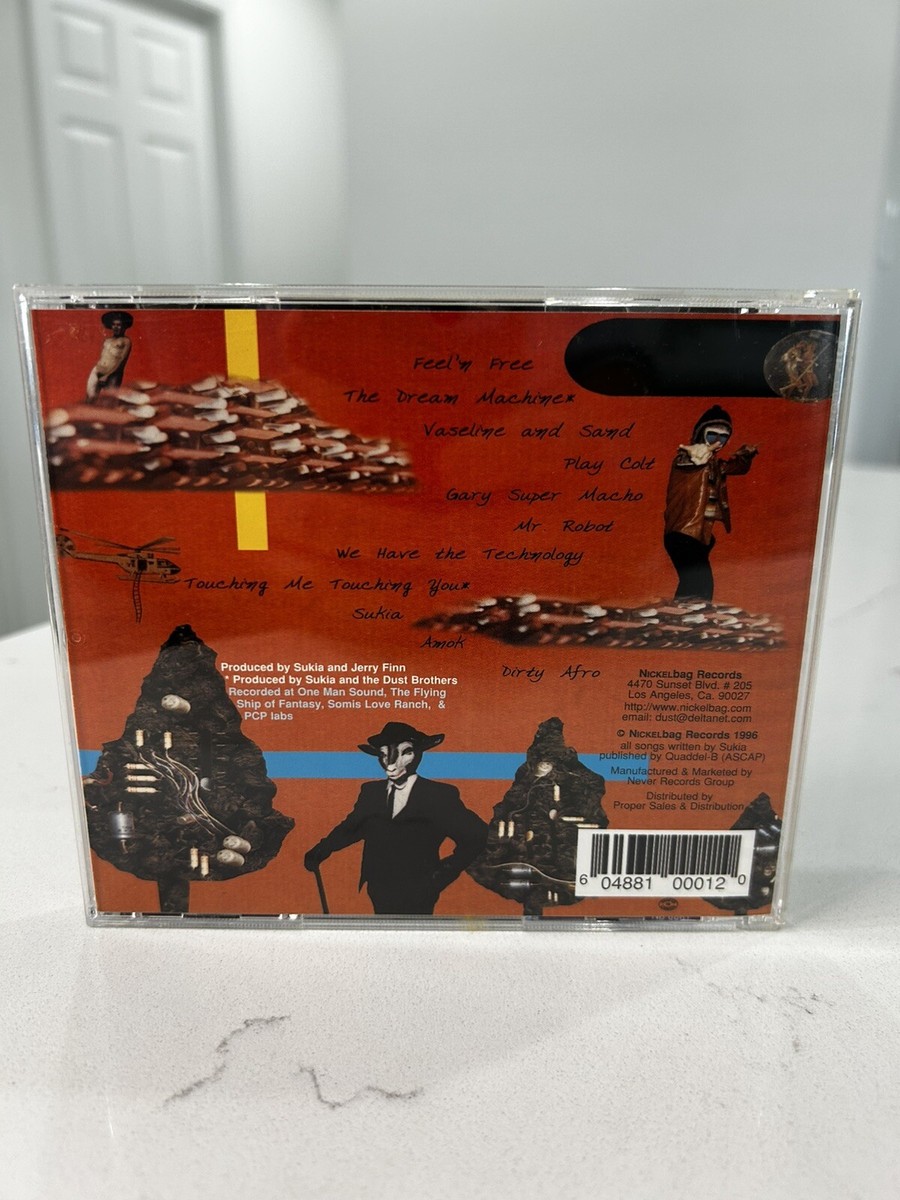 Sukia Contacto Espacial Con el Tercer Sexo CD 1997 Electro Lounge