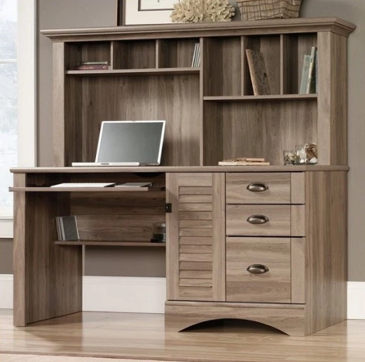 Computer desk with hutch and file drawer deals
