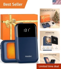 Instant Heating Rechargeable Hand Warmers Set - 20 Hours Warmth & Display