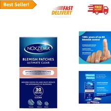 Ultimate Hydrocolloid Pimple Patches - 30 Pack for Targeted Acne Relief Anytime