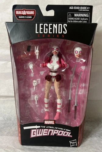 "Figura de 6"" Marvel Legends 2017 The Lizard BAF Wave - The Unbelievable Gwenpool"