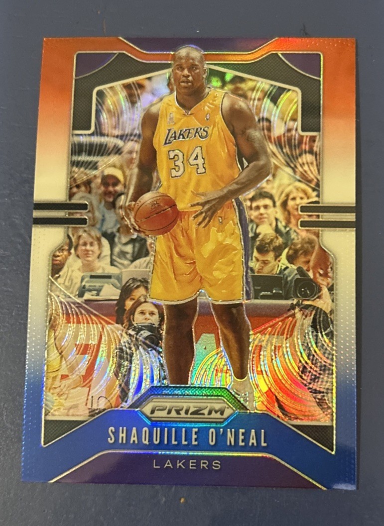 2019-20 Panini Prizm Shaquille O'Neal #11 Prizms Red White and Blue 34A