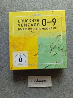 Anton Bruckner: Symphonien Nr.0-9  (10 Audio-CD+DVD). Venzago, Mario,  Tapiola S