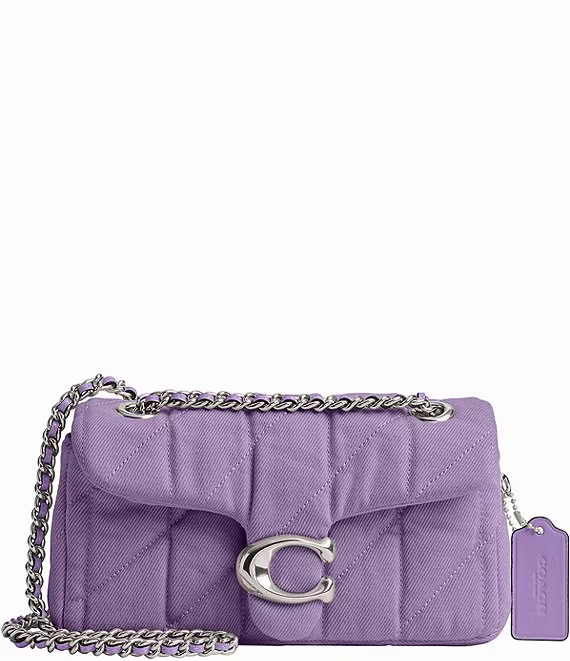 Coach CBG33 Quilted Denim Tabby 20 Shoulder Bag for sale online | eBay