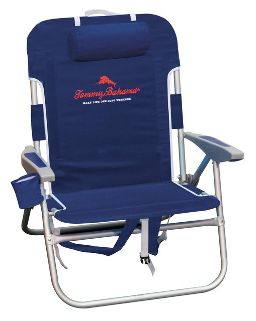 Tommy Bahama Wide Seat Big Boy 4-Position Backpack Chair