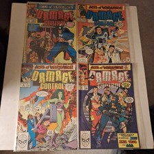 Damage Control #1 - 4 set VFN+/NM (1989) Marvel Comics Rare 2nd full Series vol2
