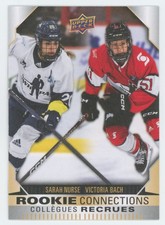 2023-24 Upper Deck Tim Hortons  Rookie Connections Sarah Nurse / Victoria Bach