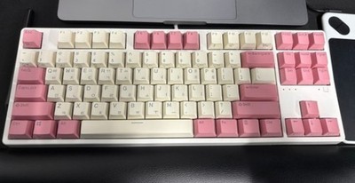 ABKO KN01C / Gaming KeyBoard / Non-Contact Switch / Pink 45g / Express / Orig...