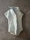 Vintage Barbie Commuter Set Blue Gingham Blouse