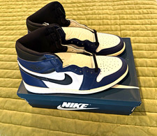 Nike Air Jordan 1 Men s Mid Top Lace-Up Leath...