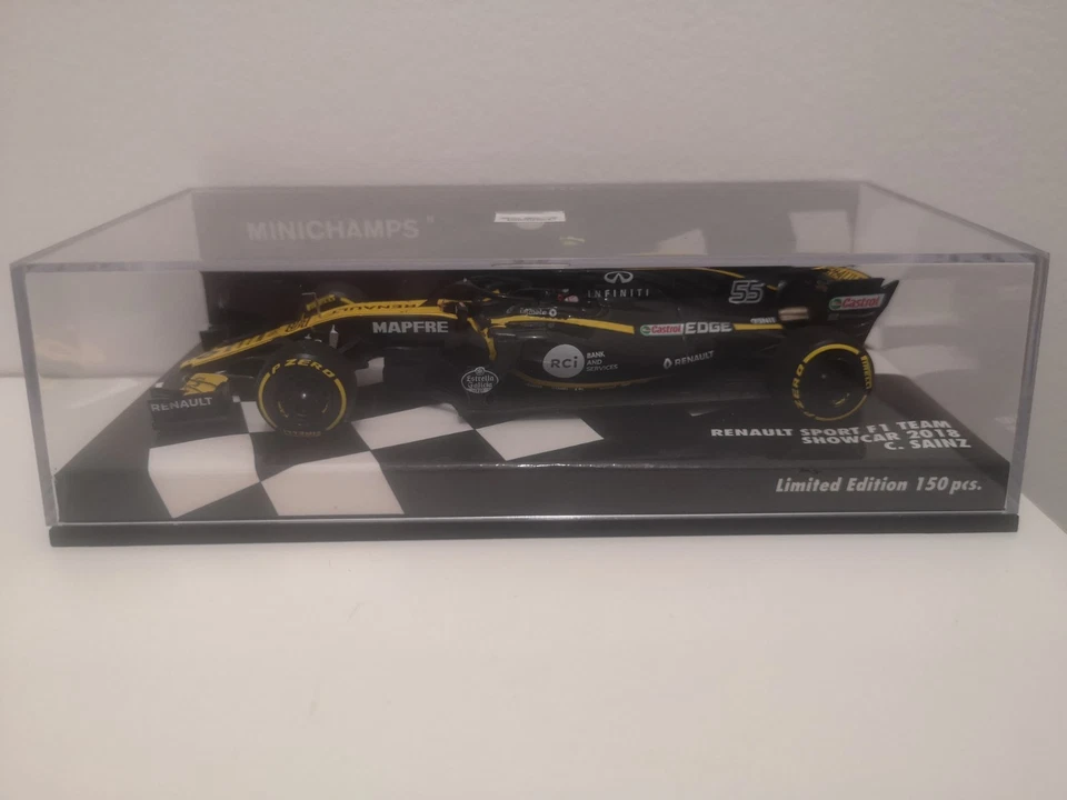 Carlos Sainz 2018 Renault RS18 Showcar 1/43 Minichamps F1 Formule 1  Miniature  - Photo 4/4