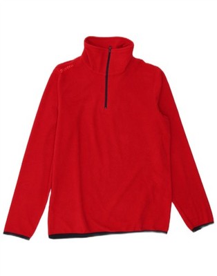 Lotto Herren Fleecepullover mit Reißverschluss am Ausschnitt XS rot Polyester XY12