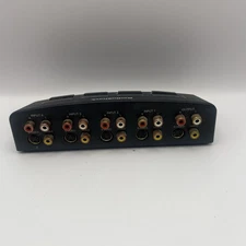 RadioShack Composite A/V Selector Switch 4-in 1-out Model 15-313