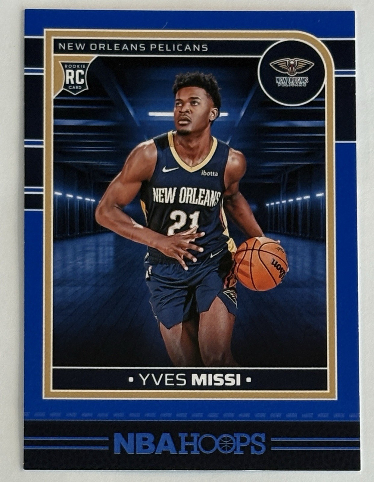 2024-25 Panini NBA Hoops - Rookies Yves Missi #251 Blue (RC)
