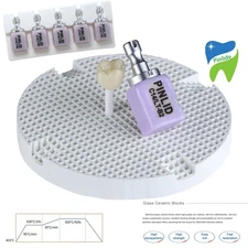 US Dental Glass Ceramic Blocks Lithium Dislicate Emax CAD C14 CAM LT B2 Blocks