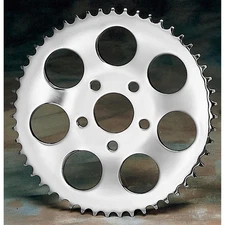 Drag Specialties Rear Wheel Sprocket - 49-Tooth - Chrome DS-325356