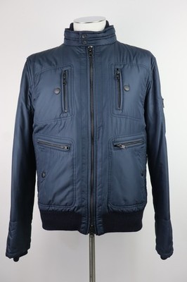 FAY HERREN WATTIERTE JACKE GR M JACKET JACKE MAN VINTAGE CASUAL NYLON BLAU