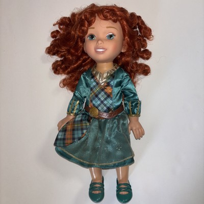 Merida Brave 14'' Tollytots Toddler Doll With Belt My First Disney Princess