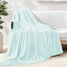Plush Fuzzy Fleece Throw Blanket Extra Large, Super Soft, Fluffy and Warm Blanke