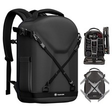 Hardshell Camera Backpack Bag - 3-side Hard Case Professional Camera Bag with...