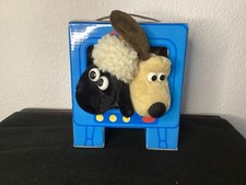 Wallace And Gromit Beanies Gift Set Shaun The Sheep And Gromit Bean Toys
