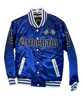 Headgear Nipsey Hussle Jacket Crenshaw Blue The Boogie Youth Size Small New