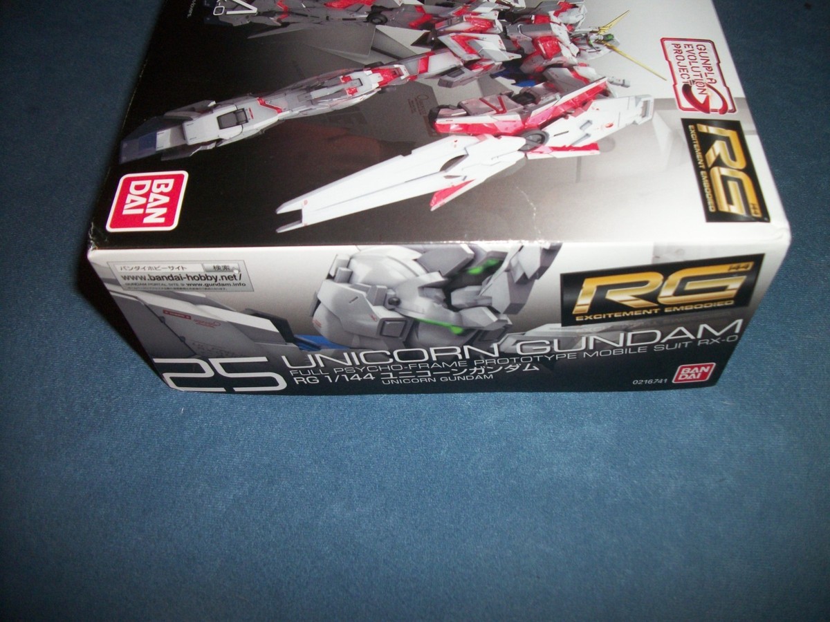 Bandai Unicorn Gundam Mobile Suit RX-0 Gunpla Evolution Project