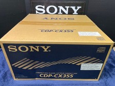 -SEALED - NEW IN BOX - Sony 300 Disc CD/DVD Changer Player CDP-CX355