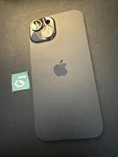 Apple iPhone 15 Genuine OEM Back Glass Black A Grade