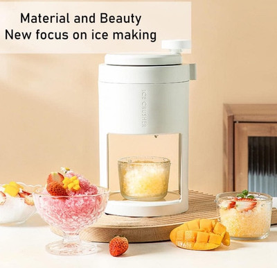 Ice Shaver,Ice Crusher,Ice Grinder,Ice Shaver Machine for Home Use,Manual