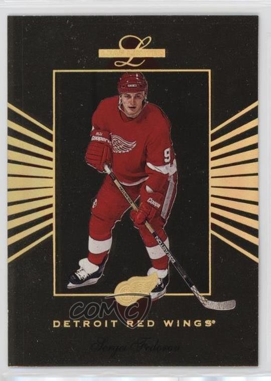 1994-95 Leaf Limited Gold 1176/2500 Sergei Fedorov #9 HOF 4gd