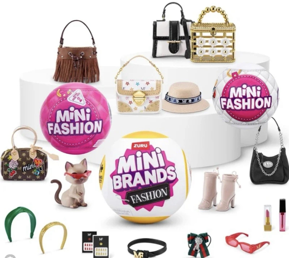 ZURU Mini Brands Fashion Series 1-2-3-4 Purses and Shoes-will