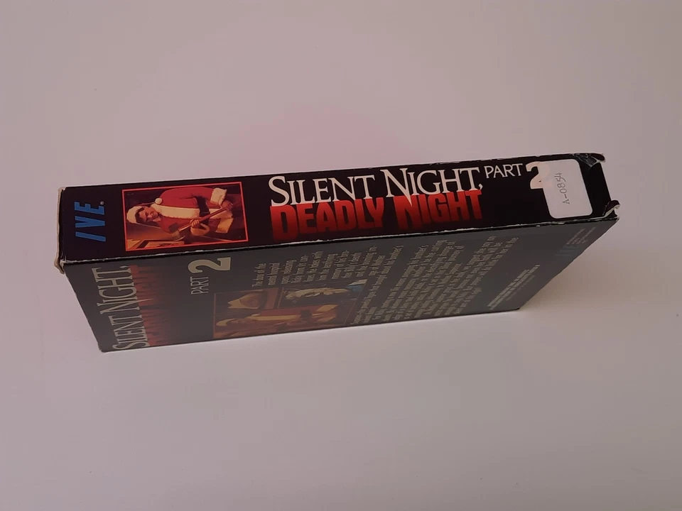 Silent Night Deadly Night Part 2 1987 Uncut VHS USA NTSC Video Christmas Horror - Bild 3 von 4