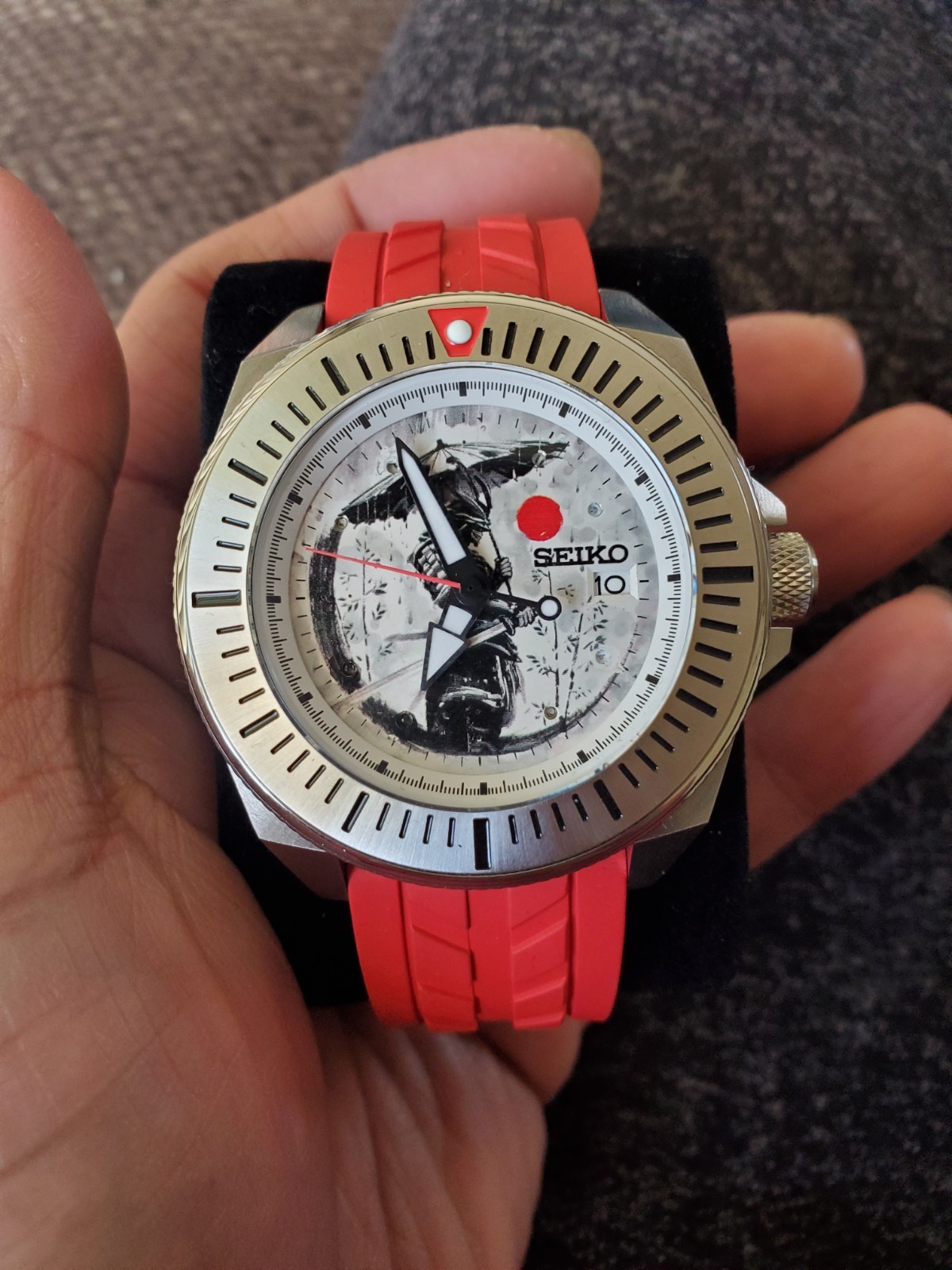 Samurai Mod Custom Diver Watch Automatic Nh35 Mov… - image 1