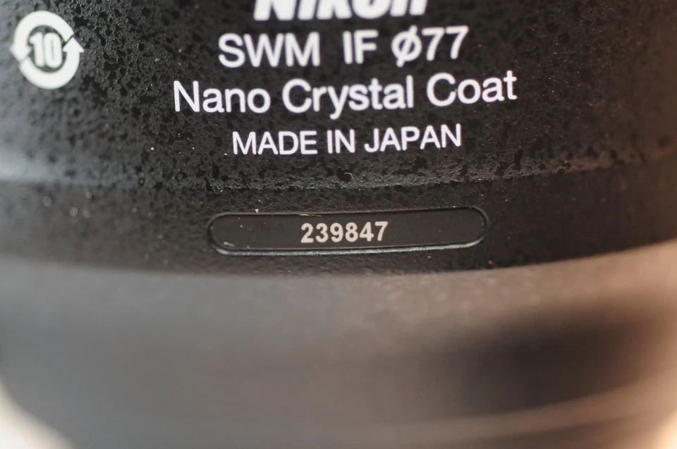Nikon N AF-S Nikkor 85 mm f/1,4 G FX lente de retrato HB-55 para F5 D850 D780 DF ZF Foto 4 de 4