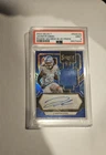 2023 Panini Select - Rookie Signature Memorabilia Jahmyr Gibbs Blue Prizm /75