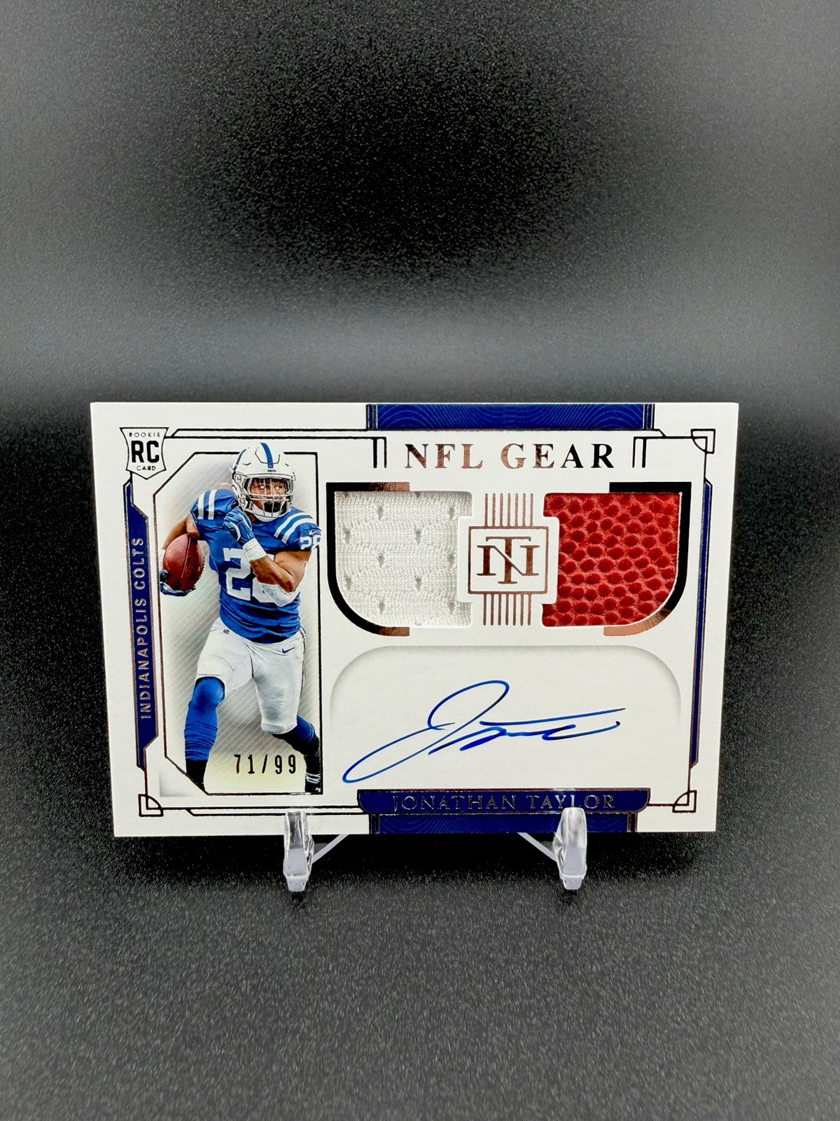 2020 Panini National Treasures- Jonathan Taylor TRUE RPA 🔥🔥 /99 