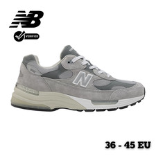 New Balance 992 Grigio Uomo Donna Sneakers Scarpe Sportive Casual 36-45 EU