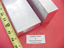 2 Pieces 1-1/2"x 3" ALUMINUM 6061 FLAT BAR 14" long T6 Solid Extruded Mill Stock