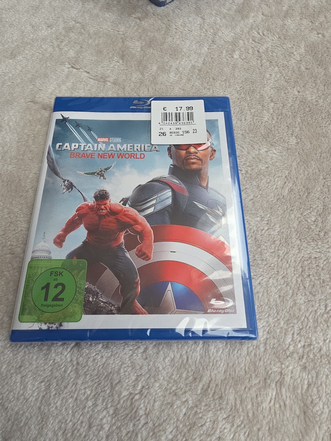 Captain America - Brave New World Blu-ray New Sealed