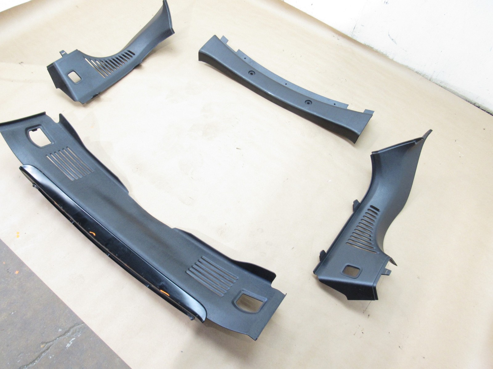 Bentley Continental GT 2012 Rear Trunk Boot Panel Cover Trim Set 4 PCS 11-18 ;#3