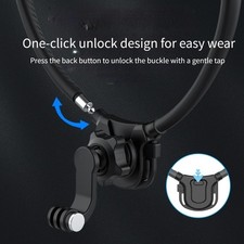 Neck Mount for DJI For Insta360 and For action Cameras with Chest Strap