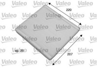 Innenraumfilter Valeo Essential 698769 Partikelfilter FüR 645 Volvo 644 S40 V40