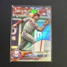 2018 Topps Chrome Rookie Relics Rhys Hoskins #WSE-6 RC