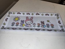 Hello Kitty Bunny Rabbit Easter Serving Tray ...